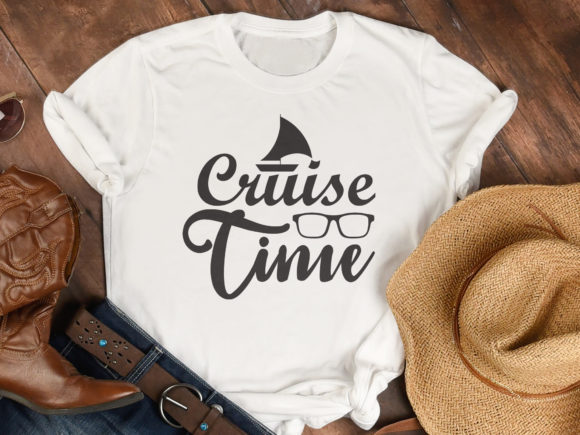 About Cruise Time SVG Graphic: Graphics for T-Shirt Designs