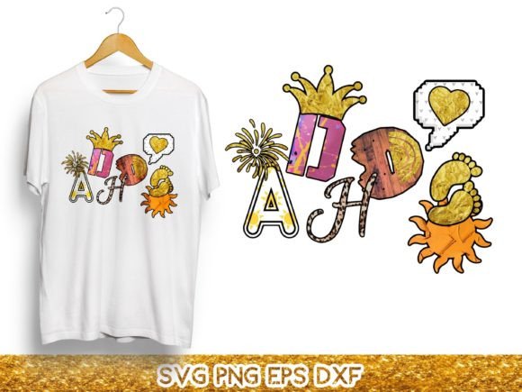 ADHD Neuro Graphic: SVG PNG DXF EPS Graphics for T-Shirt Designs