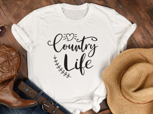 Country Life SVG: Graphics for T-Shirt Designs