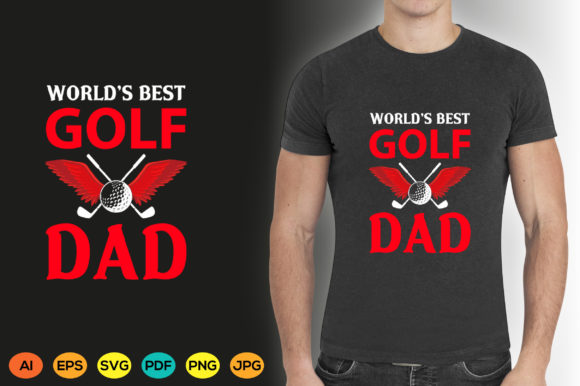 Golf Dad Graphics for T-Shirt Designs