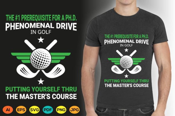 Golf T-Shirt Graphics for Brand Identity