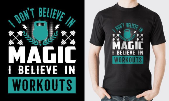 Gym Fitness Graphic TShirt Design Review