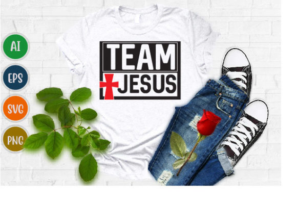 Reviewing the Team Jesus Graphic for Embroidery
