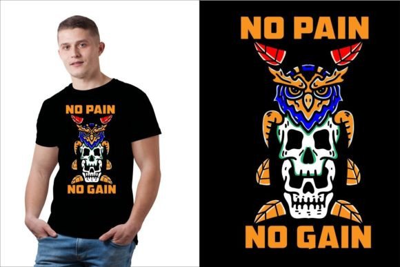 Skull T-Shirt Design: Graphics for Bold Branding