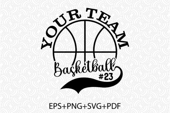 Your Team Basketball 23 Graphic T-Shirt Designs